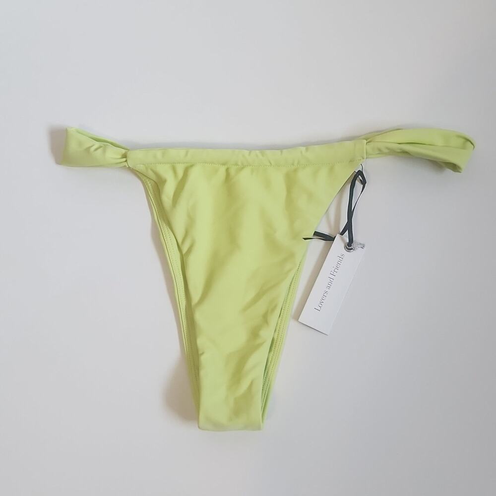 Lovers and Friends Women's Adore You Bottom In Melon Size SM Bikini Bottom Beach